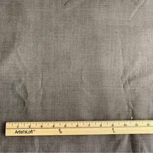 Fabric | Wool-Acrylic Blend Beige Suiting Fabric, 38" x 1.75 yards